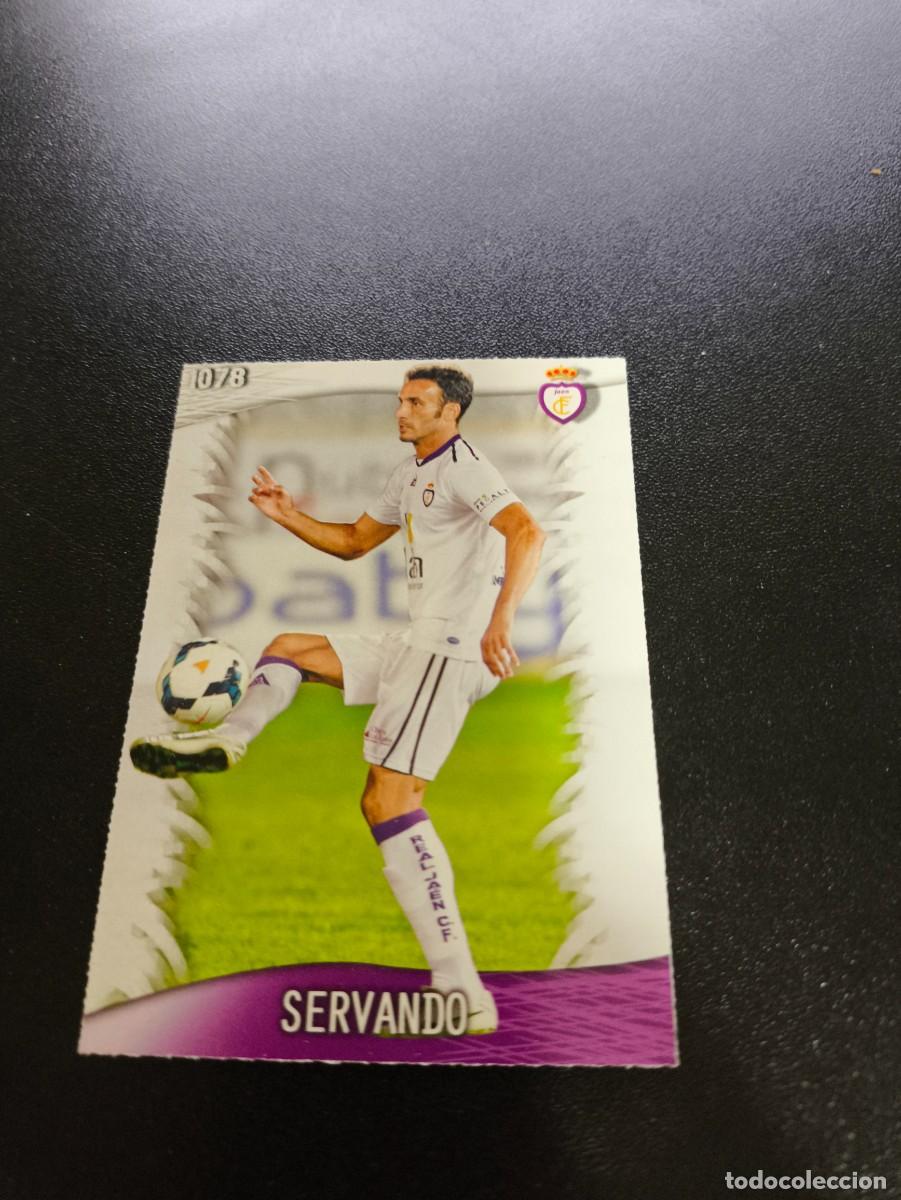 Figurine di Calcio: 1078 Servando JAEN MUNDICROMO LIGA 2013 2014 13 14 PLATINUM NO PANINI ESTE