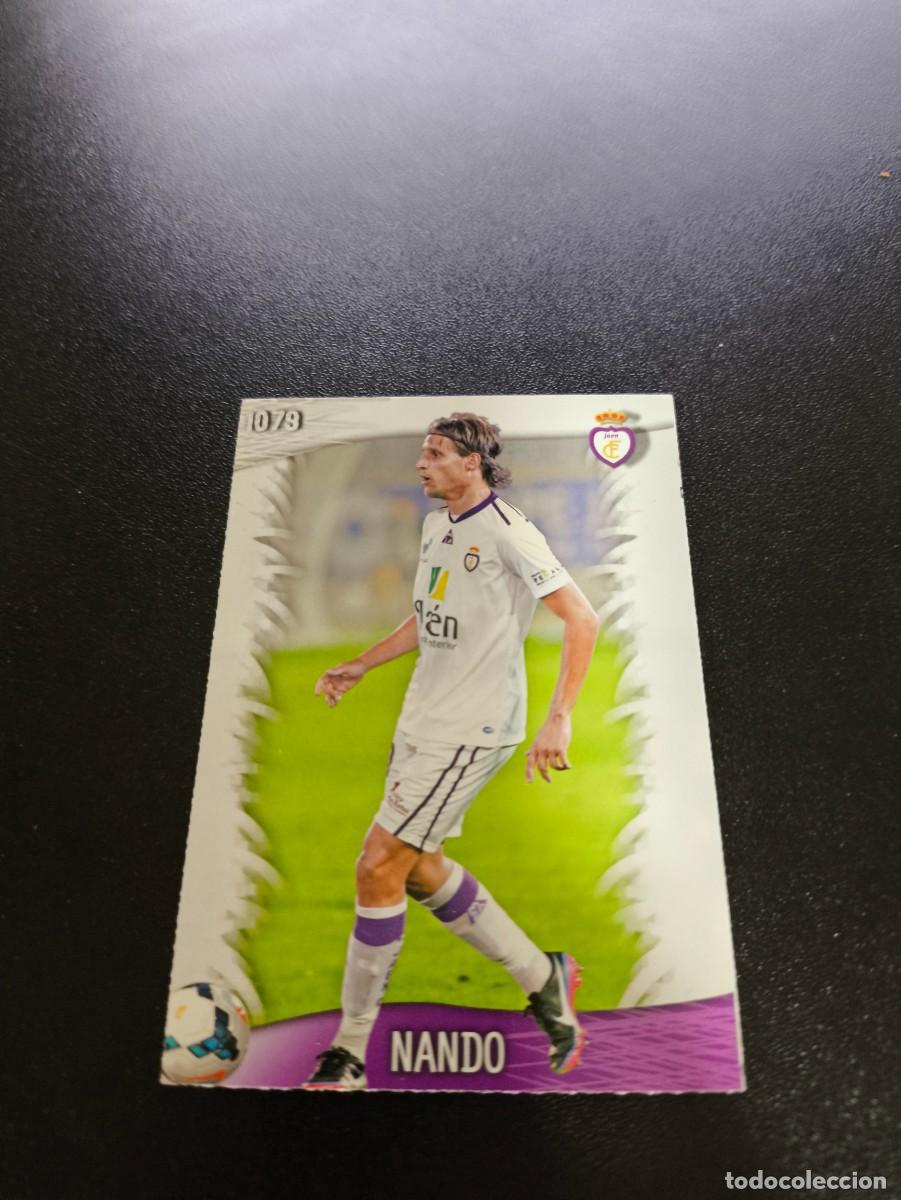 Figurine di Calcio: 1079 Nando JAEN MUNDICROMO LIGA 2013 2014 13 14 PLATINUM NO PANINI ESTE