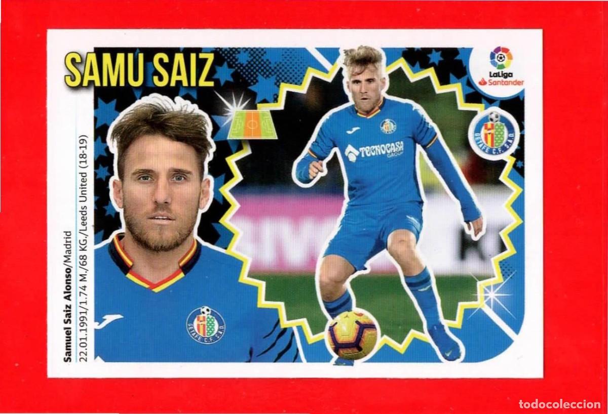 Figurine di Calcio: 15 Samu Saiz - GETAFE C.F. - MERCADO de INVIERNO - Liga Este 2018 2019 18 19