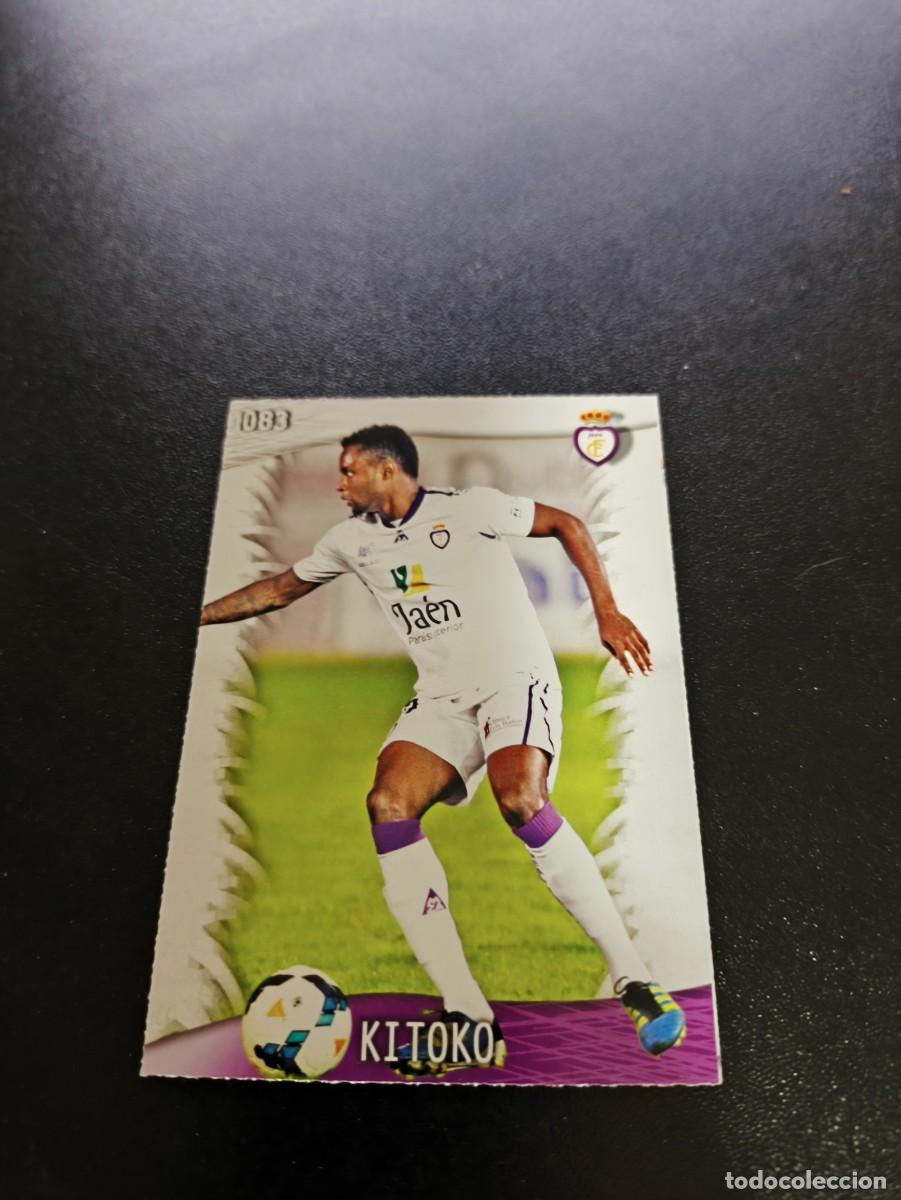 Figurine di Calcio: 1083 Kitoko JAEN MUNDICROMO LIGA 2013 2014 13 14 PLATINUM NO PANINI ESTE