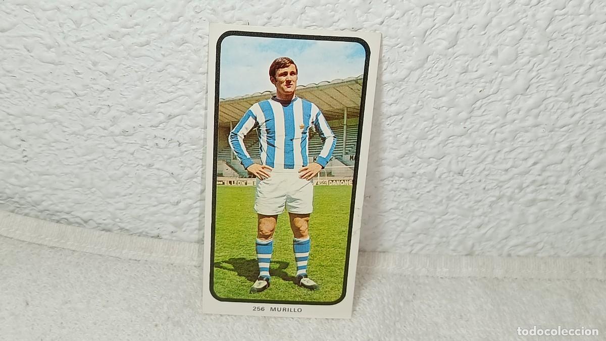 Cromos de F&uacute;tbol: ANTIGUO CROMO N&ordm; 256 MURILLO REAL SOCIEDAD RUIZ ROMERO CAMPEONATOS NACIONALES FUTBOL 1973 - 74