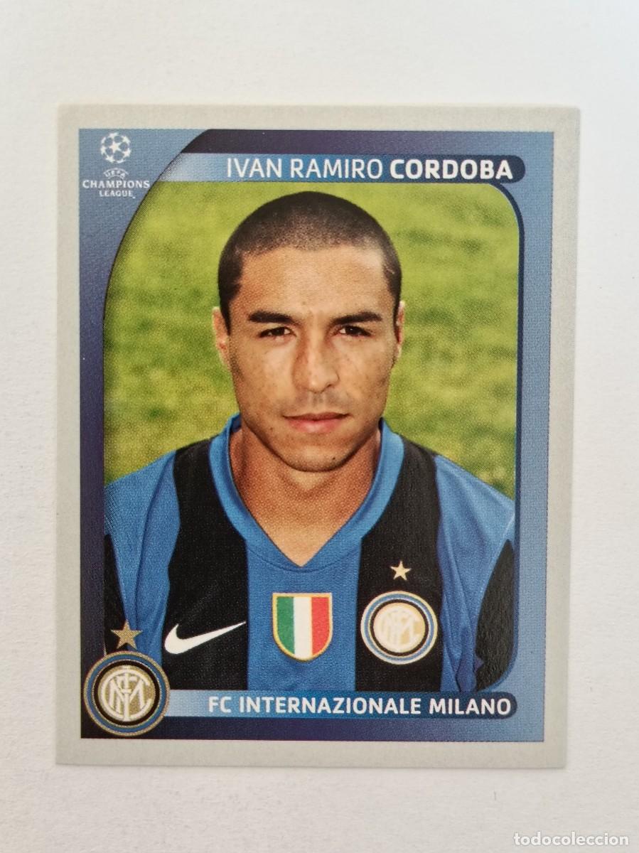 Cromos de F&uacute;tbol: #300 CORDOBA (INTER MILAN) CHAMPIONS LEAGUE 2008/2009 PANINI