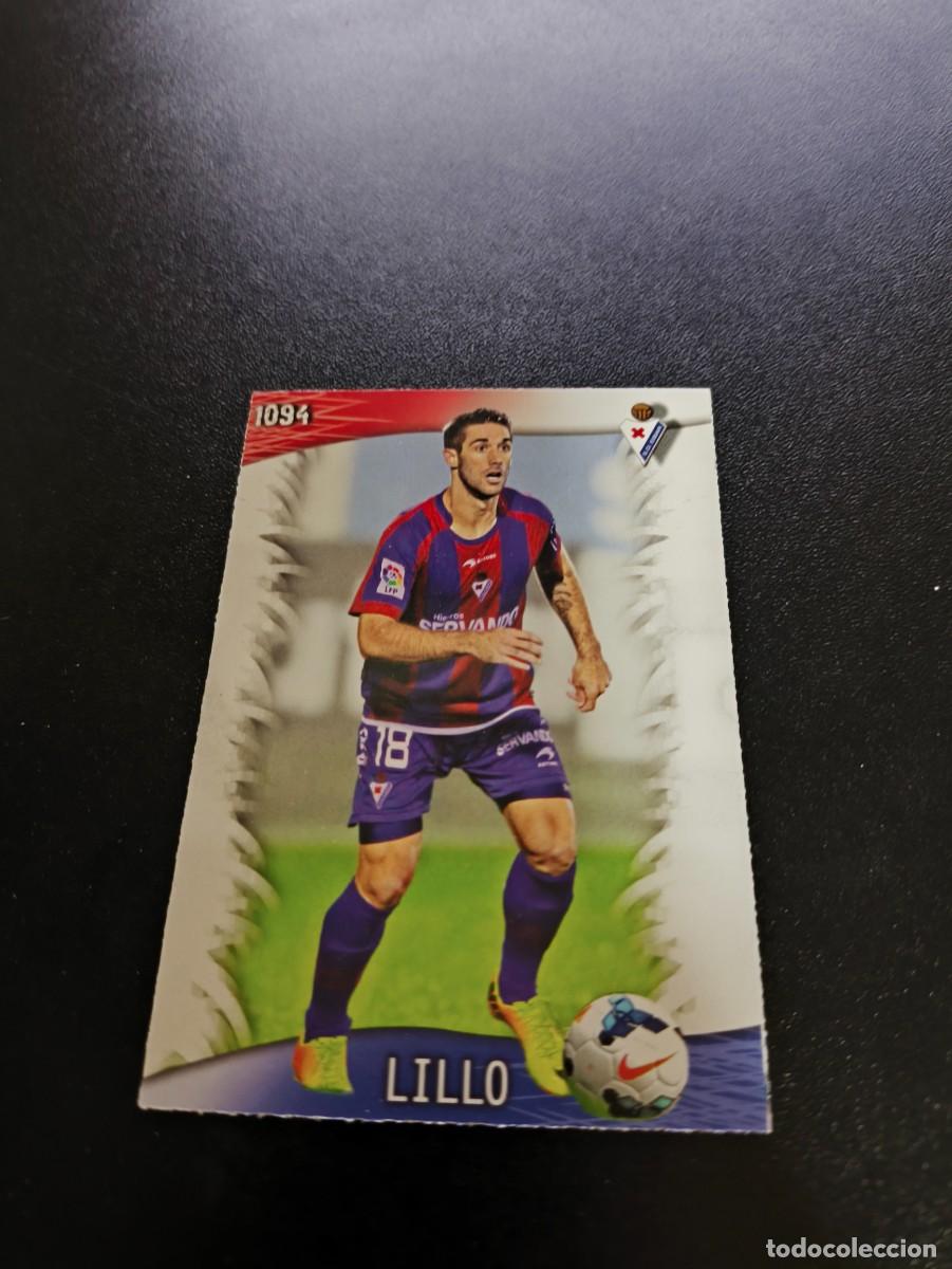 Cromos de F&uacute;tbol: 1094 Lillo EIBAR MUNDICROMO LIGA 2013 2014 13 14 PLATINUM NO PANINI ESTE