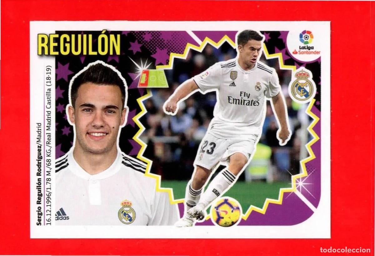 Cromos de Futebol: 26 Reguil&oacute;n - REAL MADRID - MERCADO de INVIERNO - Liga Este 2018 2019 18 19