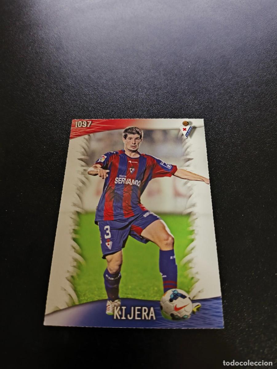 Cromos de F&uacute;tbol: 1097 Kijera EIBAR MUNDICROMO LIGA 2013 2014 13 14 PLATINUM NO PANINI ESTE