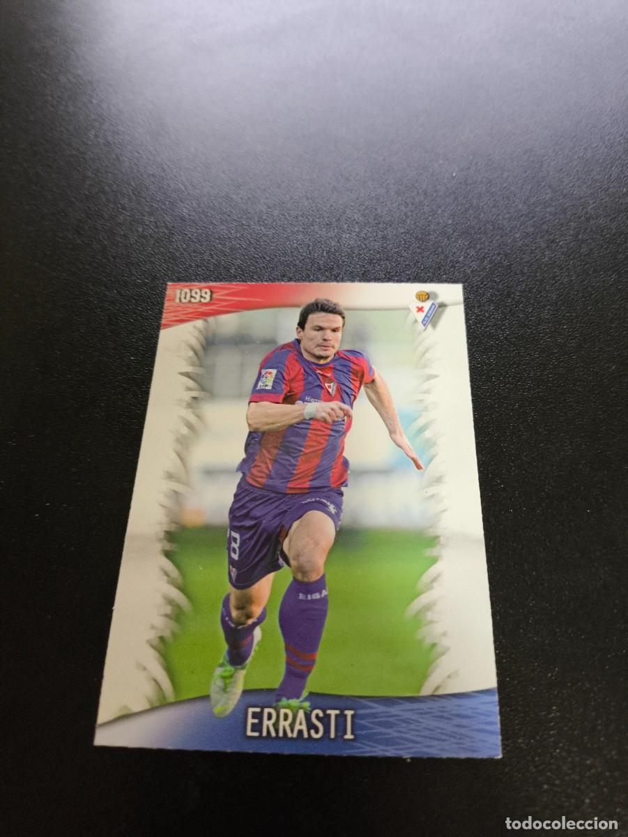 Cromos de Futebol: 1099 Errasti EIBAR MUNDICROMO LIGA 2013 2014 13 14 PLATINUM NO PANINI ESTE