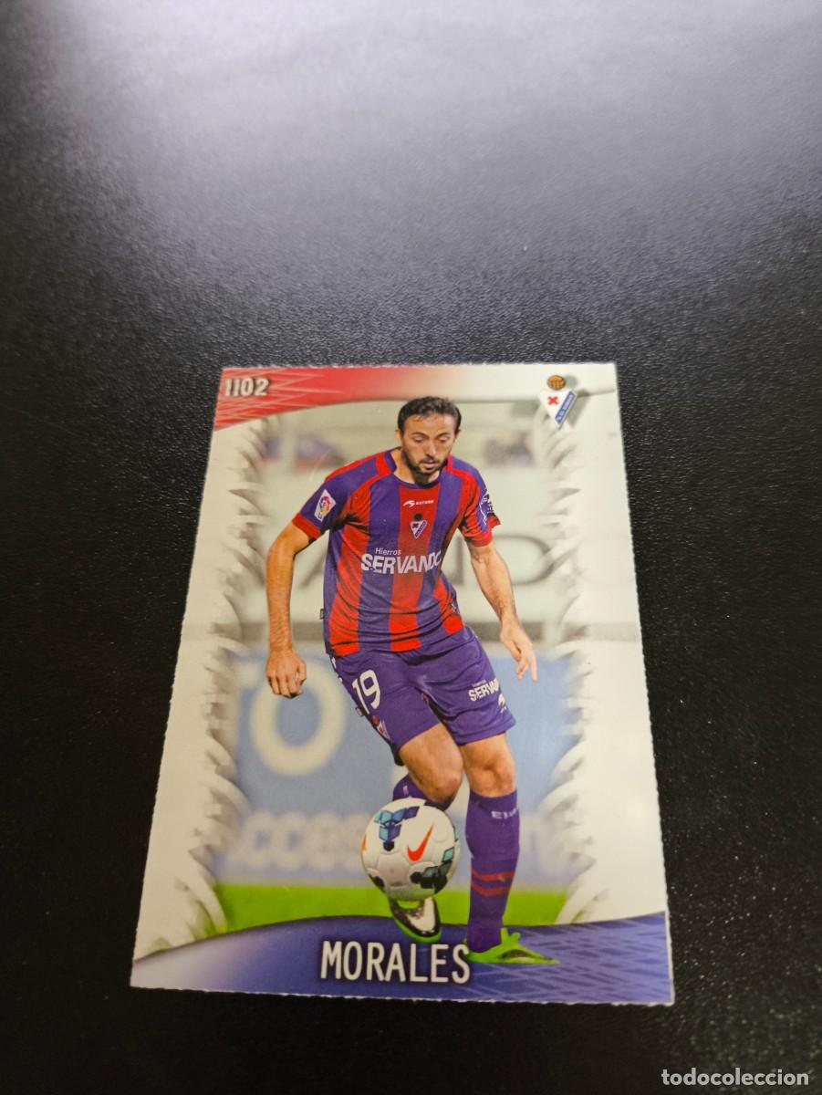 Cromos de F&uacute;tbol: 1102 Morales EIBAR MUNDICROMO LIGA 2013 2014 13 14 PLATINUM NO PANINI ESTE