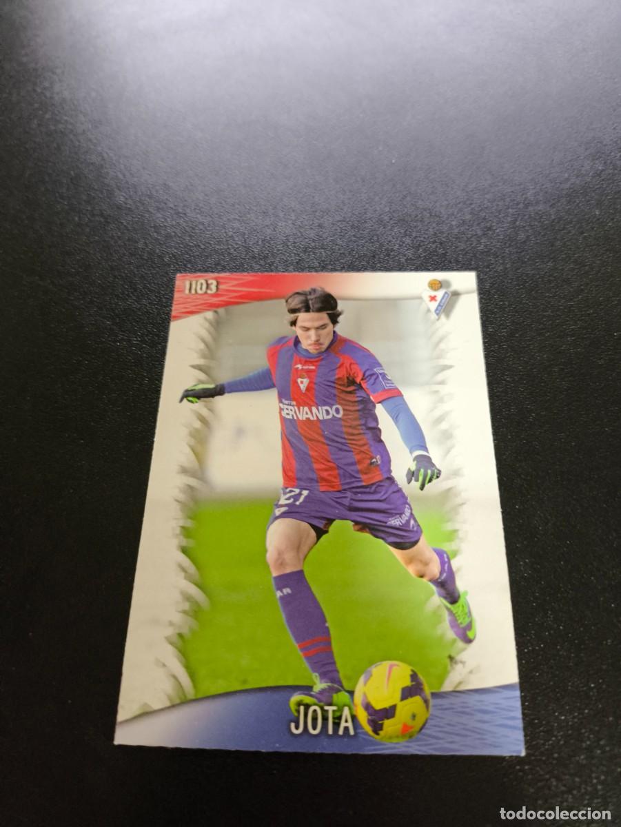 Cromos de F&uacute;tbol: 1103 Jota EIBAR MUNDICROMO LIGA 2013 2014 13 14 PLATINUM NO PANINI ESTE
