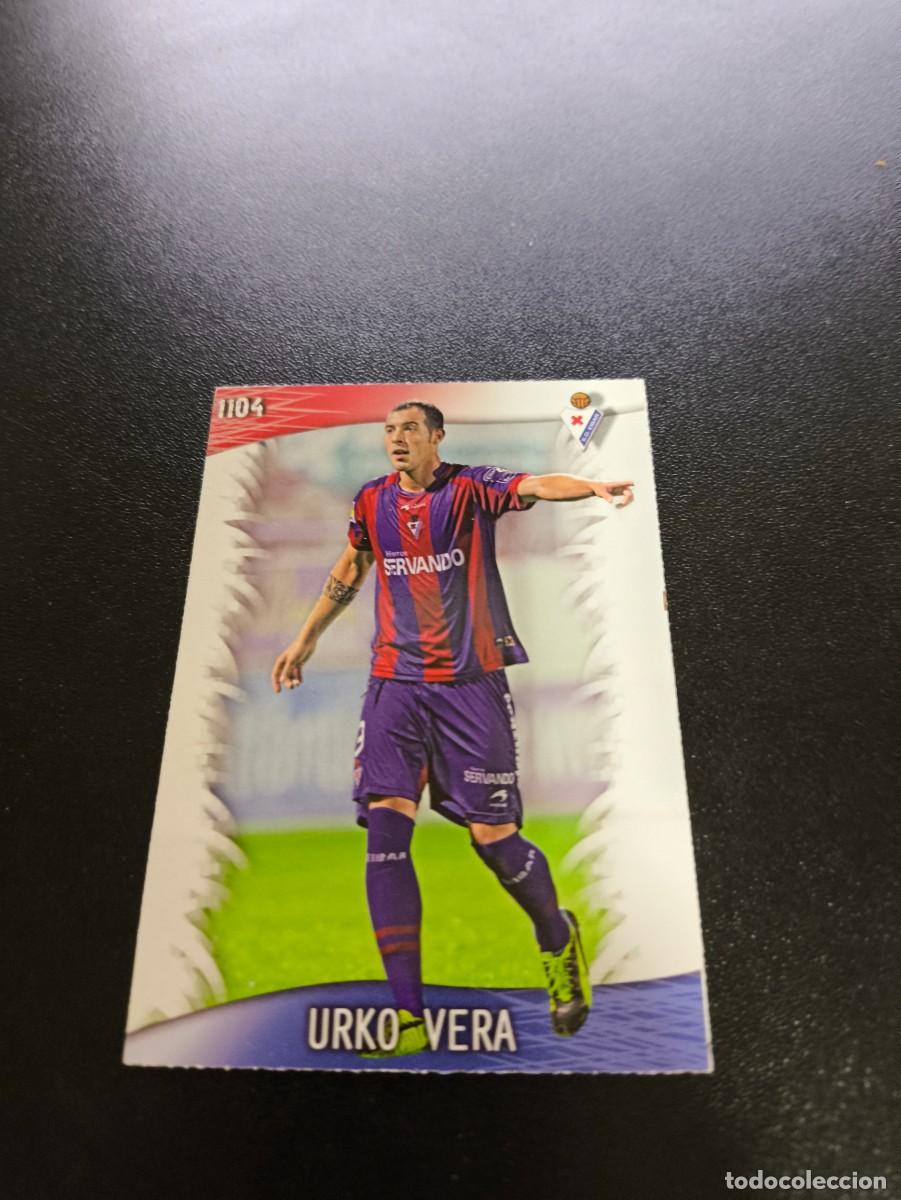 Cartes &agrave; collectionner de Football: 1104 Urko Vera EIBAR MUNDICROMO LIGA 2013 2014 13 14 PLATINUM NO PANINI ESTE