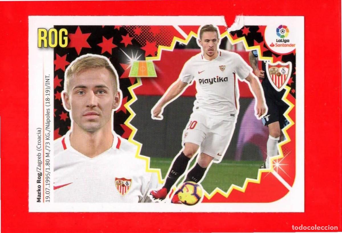 Cartes &agrave; collectionner de Football: 32 Rog - SEVILLA F.C. - MERCADO de INVIERNO - Liga Este 2018 2019 18 19 (Roto)