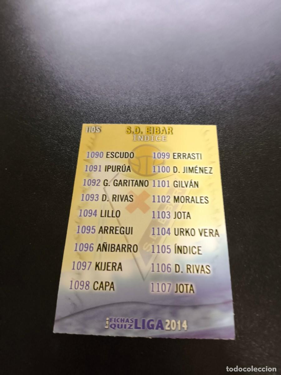 Cartes &agrave; collectionner de Football: 1105 INDICE EIBAR MUNDICROMO LIGA 2013 2014 13 14 PLATINUM NO PANINI ESTE