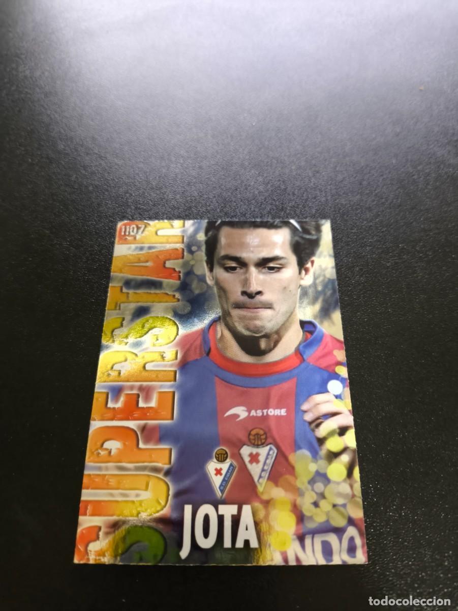 Cartes &agrave; collectionner de Football: 1107 JOTA SUPRSTAR BRILLO LISO EIBAR MUNDICROMO LIGA 2013 2014 13 14 PLATINUM NO PANINI ESTE
