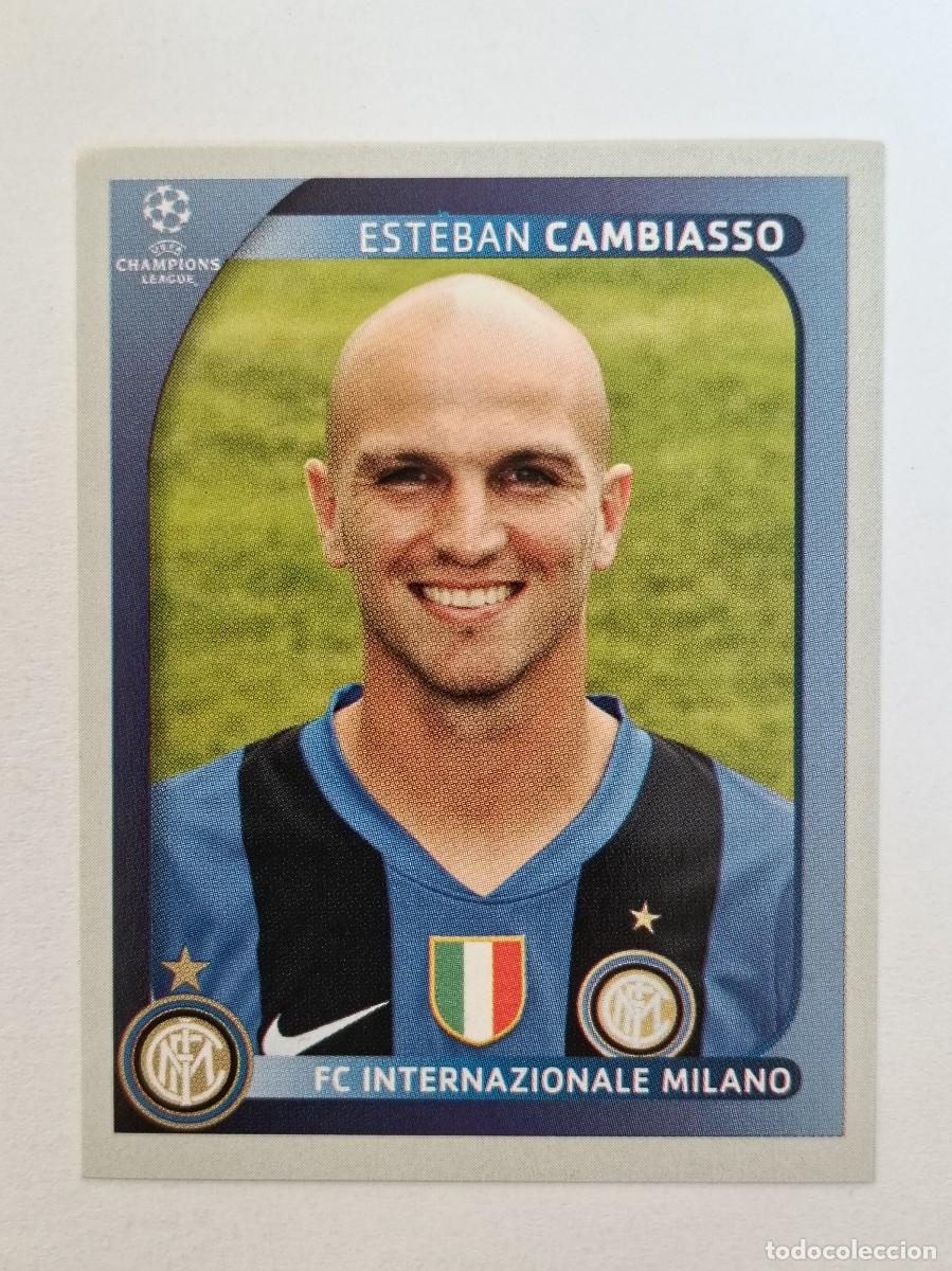 Cartes &agrave; collectionner de Football: #306 CAMBIASSO (INTER MILAN) CHAMPIONS LEAGUE 2008/2009 PANINI