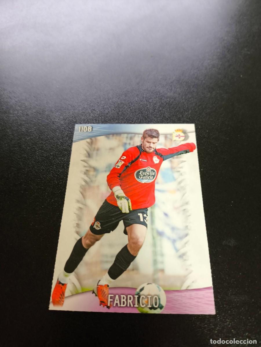 Cartes &agrave; collectionner de Football: 1108 Fabricio DEPORTIVO CORU&Ntilde;A ULTIMA HORA MUNDICROMO LIGA 2013 2014 13 14 PLATINUM NO PANINI ESTE