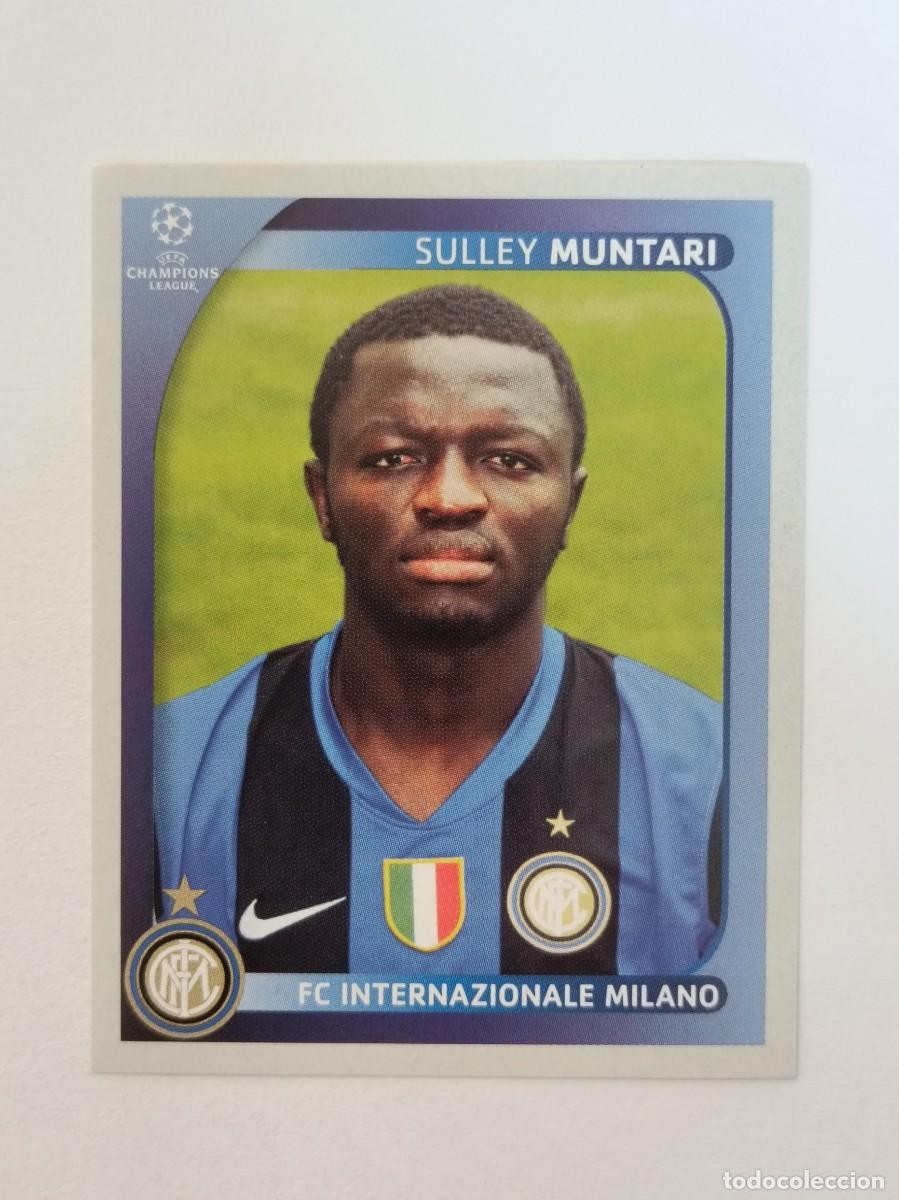Cartes &agrave; collectionner de Football: #308 MUNTARI (INTER MILAN) CHAMPIONS LEAGUE 2008/2009 PANINI