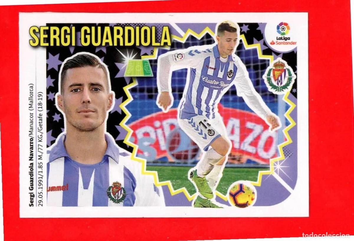 Cartes &agrave; collectionner de Football: 37 Sergi Guardiola - REAL VALLADOLID - MERCADO de INVIERNO - Liga Este 2018 2019 18 19