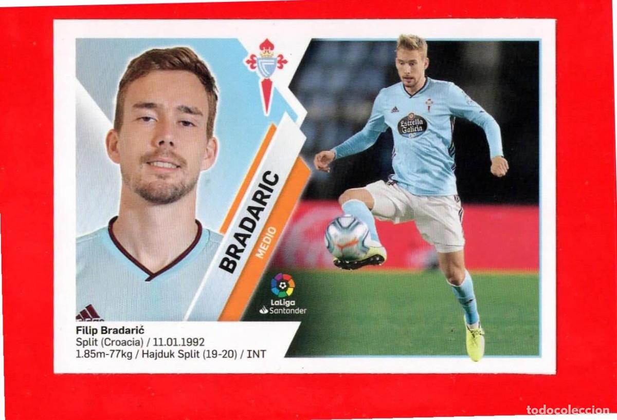 Cromos de F&uacute;tbol: 10 Bradaric - R.C. CELTA - MERCADO de INVIERNO - Liga Este 2019 2020 19 20