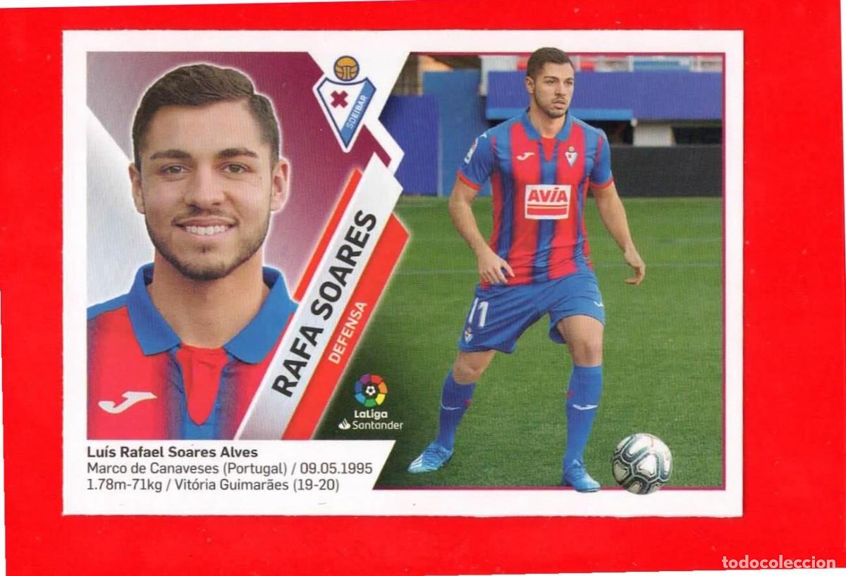 Cromos de F&uacute;tbol: 12 Rafa Soares - S.D. EIBAR - MERCADO de INVIERNO - Liga Este 2019 2020 19 20
