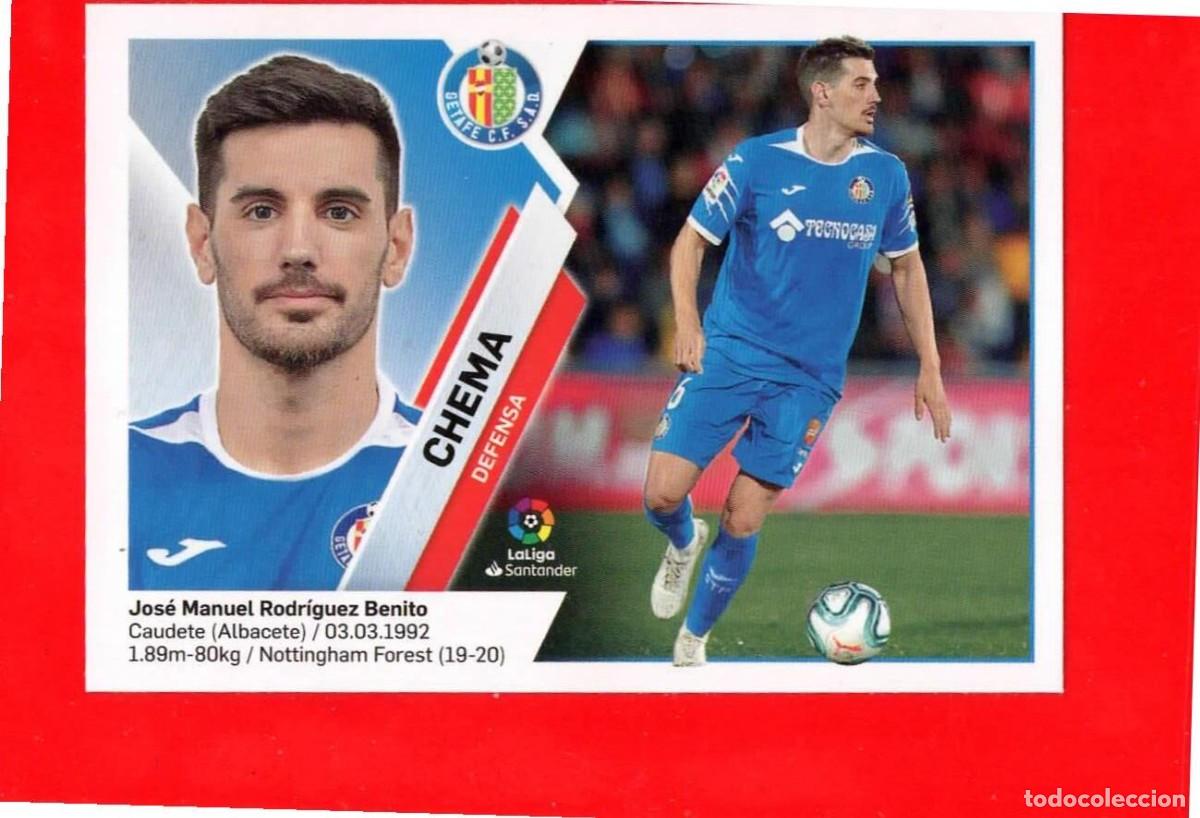 Cromos de F&uacute;tbol: 19 Chema - GETAFE C.F. - MERCADO de INVIERNO - Liga Este 2019 2020 19 20