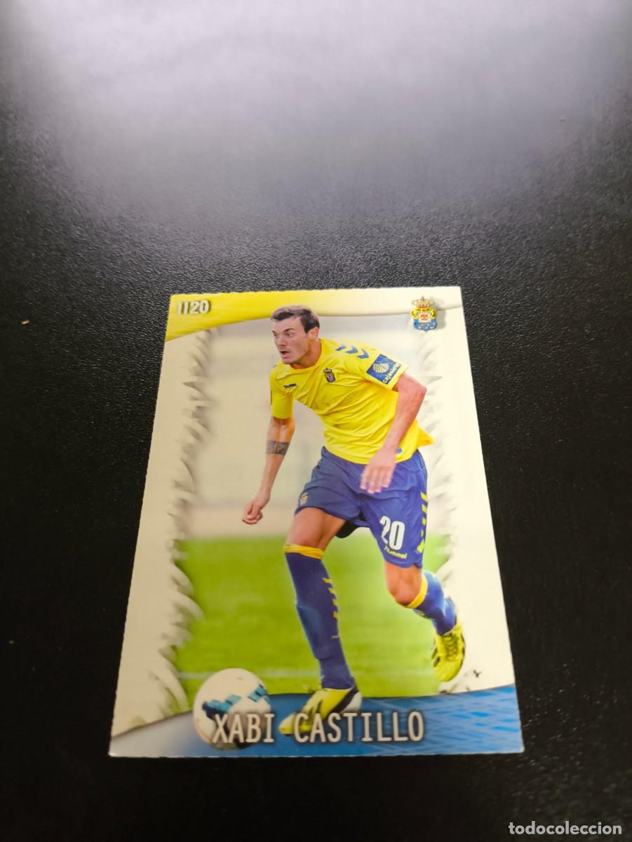 Cromos de F&uacute;tbol: 1120 Xabi Castillo LAS PALMAS ULTIMA HORA UH MUNDICROMO LIGA 2013 2014 13 14 PLATINUM NO PANINI ESTE