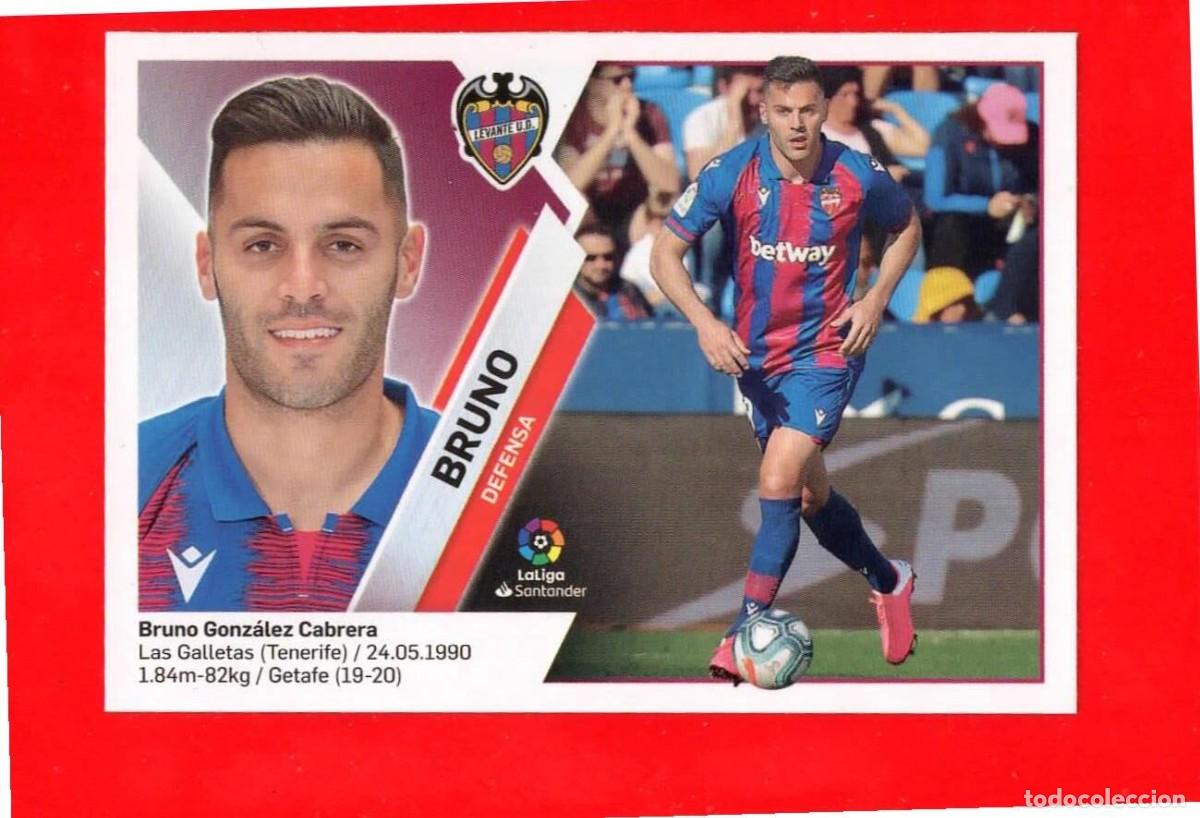 Cromos de F&uacute;tbol: 28 Bruno - LEVANTE U.D. - MERCADO de INVIERNO - Liga Este 2019 2020 19 20