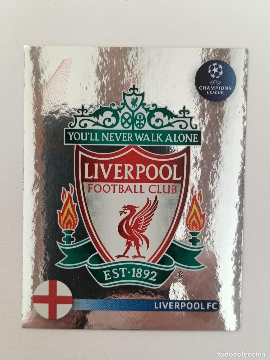Cromos de F&uacute;tbol: #332 ESCUDO (LIVERPOOL) CHAMPIONS LEAGUE 2008/2009 PANINI