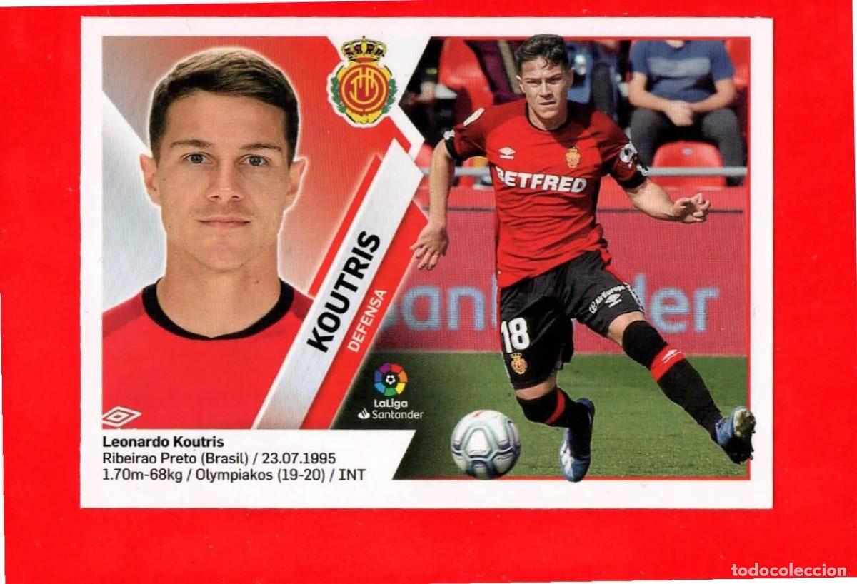 Cromos de Futebol: 29 Koutris - R.C.D. MALLORCA - MERCADO de INVIERNO - Liga Este 2019 2020 19 20