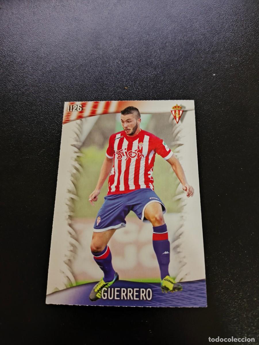 Cromos de Futebol: 1126 Guerrero SPORTING GIJON ULTIMA HORA UH MUNDICROMO LIGA 2013 2014 13 14 PLATINUM NO PANINI ESTE