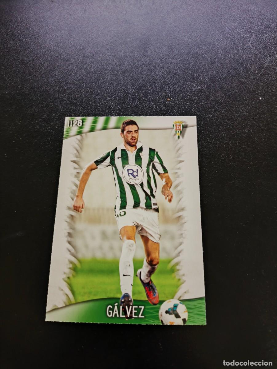 Cromos de Futebol: 1128 G&aacute;lvez CORDOBA ULTIMA HORA UH MUNDICROMO LIGA 2013 2014 13 14 PLATINUM NO PANINI ESTE