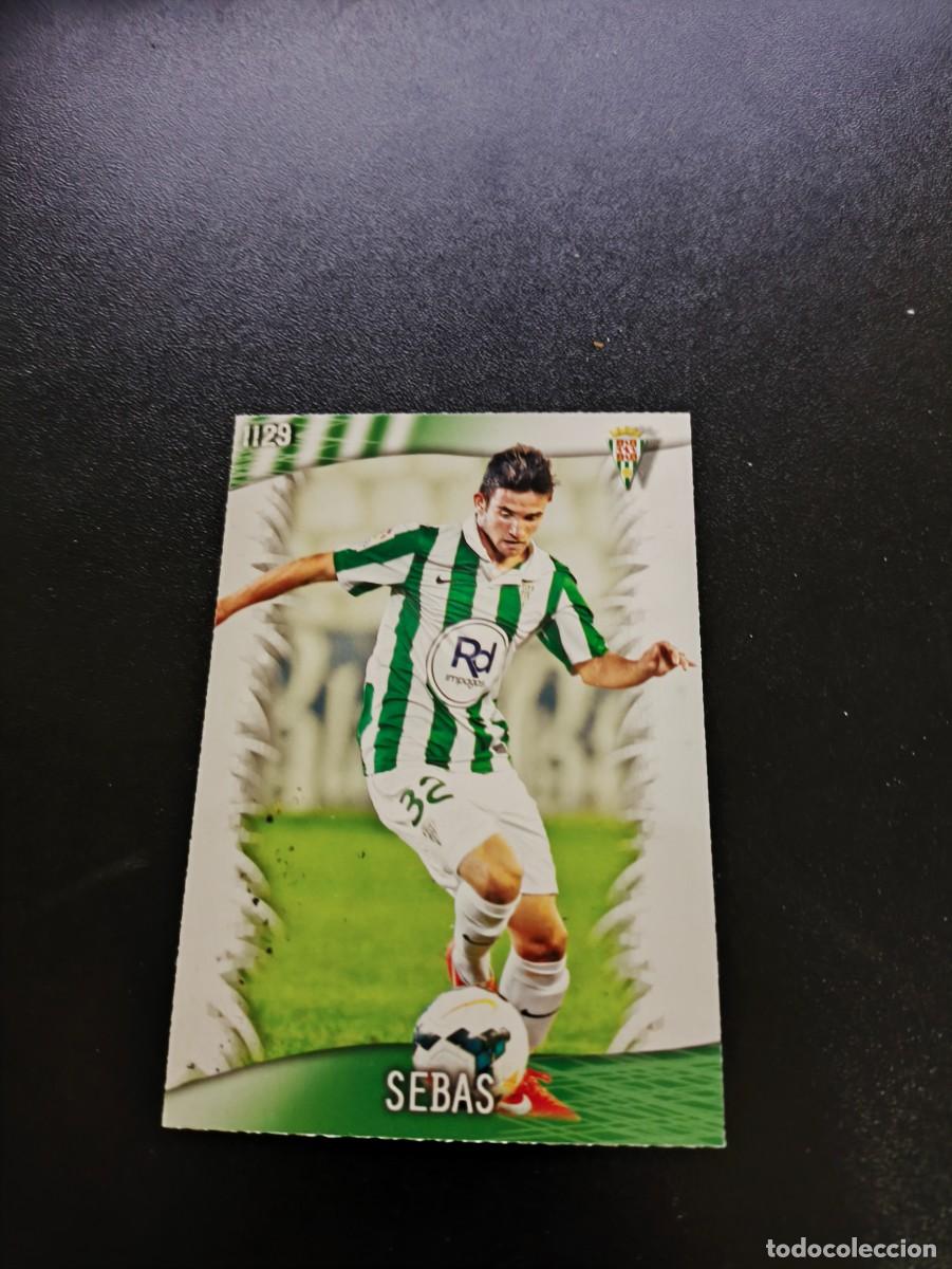 Cromos de F&uacute;tbol: 1129 Sebas CORDOBA ULTIMA HORA UH MUNDICROMO LIGA 2013 2014 13 14 PLATINUM NO PANINI ESTE