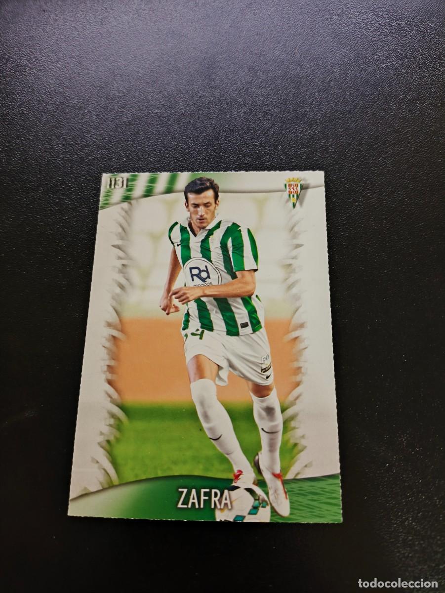 Cromos de F&uacute;tbol: 1131 Zafra CORDOBA ULTIMA HORA UH MUNDICROMO LIGA 2013 2014 13 14 PLATINUM NO PANINI ESTE