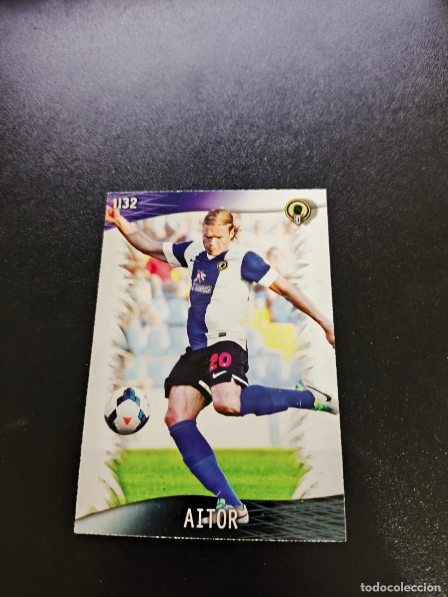 Cromos de F&uacute;tbol: 1132 Aitor HERCULES ULTIMA HORA UH MUNDICROMO LIGA 2013 2014 13 14 PLATINUM NO PANINI ESTE