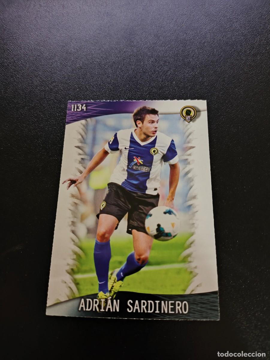 Cromos de F&uacute;tbol: 1134 Adri&aacute;n Sardinero HERCULES ULTIMA HORA U MUNDICROMO LIGA 2013 2014 13 14 PLATINUM NO PANINI ESTE