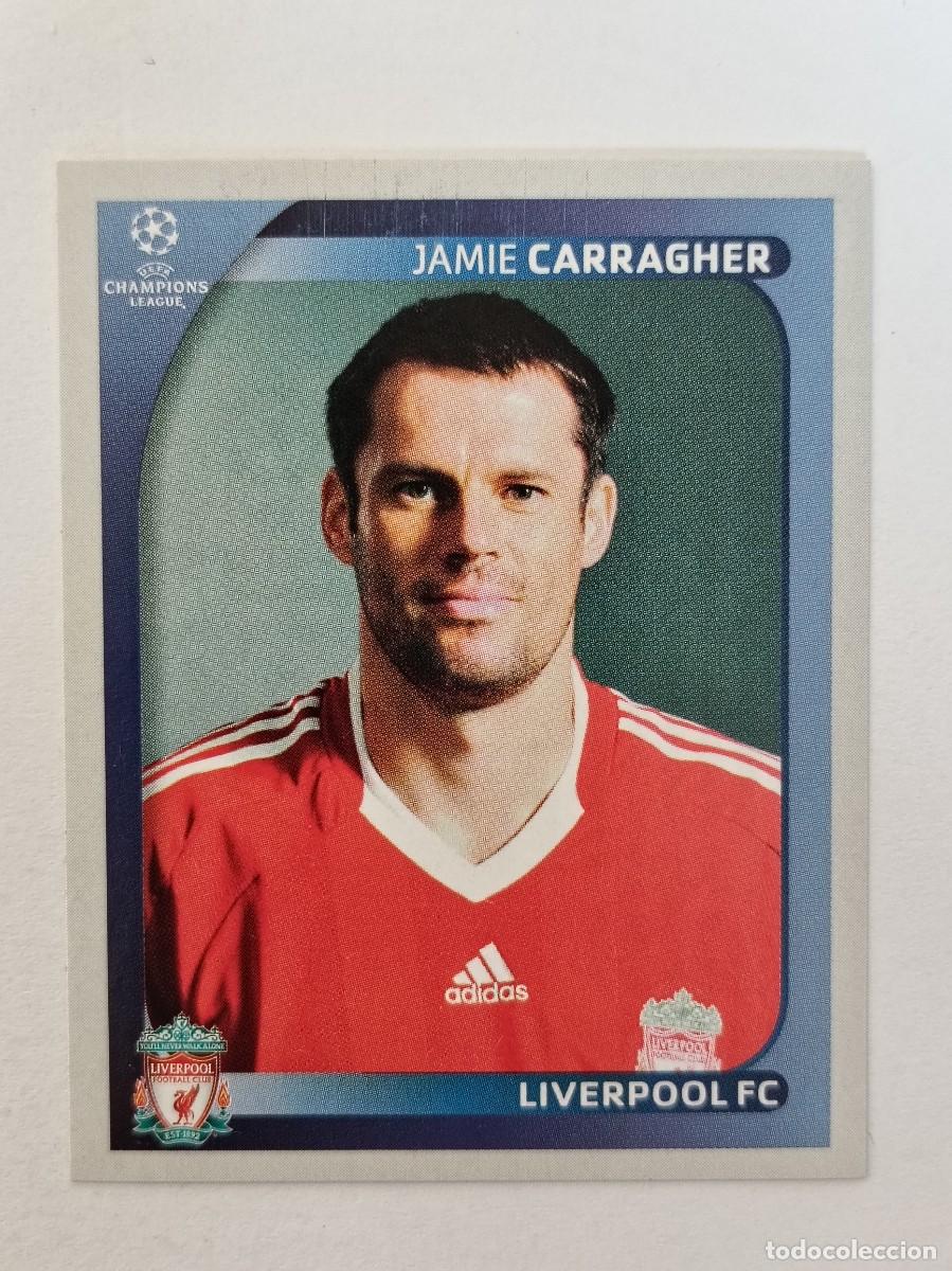 Cromos de F&uacute;tbol: #335 CARRAGHER (LIVERPOOL) CHAMPIONS LEAGUE 2008/2009 PANINI