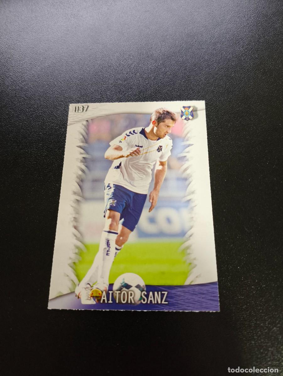 Cromos de F&uacute;tbol: 1137 Aitor Sanz TENERIFE ULTIMA HORA UH MUNDICROMO LIGA 2013 2014 13 14 PLATINUM NO PANINI ESTE