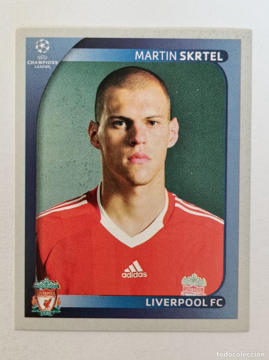 Cromos de F&uacute;tbol: #336 SKRTEL (LIVERPOOL) CHAMPIONS LEAGUE 2008/2009 PANINI