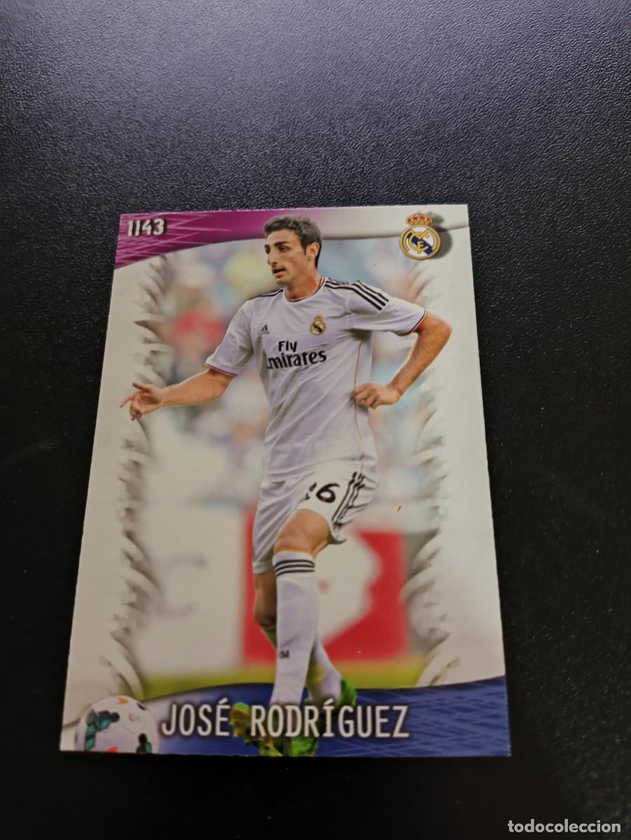 Cromos de F&uacute;tbol: 1143 Jos&eacute; REAL MADRID CASTILLA ULTIMA HORA MUNDICROMO LIGA 2013 2014 13 14 PLATINUM NO PANINI ESTE