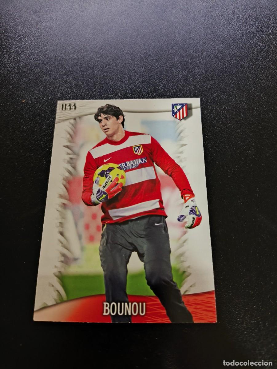 Cromos de F&uacute;tbol: 1144 Bounou ATLETICO DE MADRID ULTIMA HORA MUNDICROMO LIGA 2013 2014 13 14 PLATINUM NO PANINI ESTE
