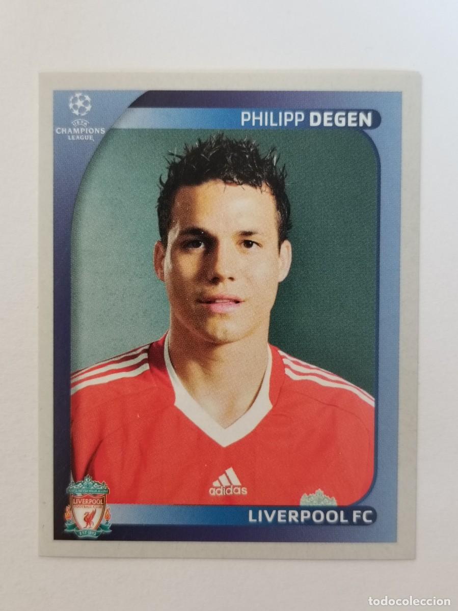 Cromos de F&uacute;tbol: #339 DEGEN (LIVERPOOL) CHAMPIONS LEAGUE 2008/2009 PANINI