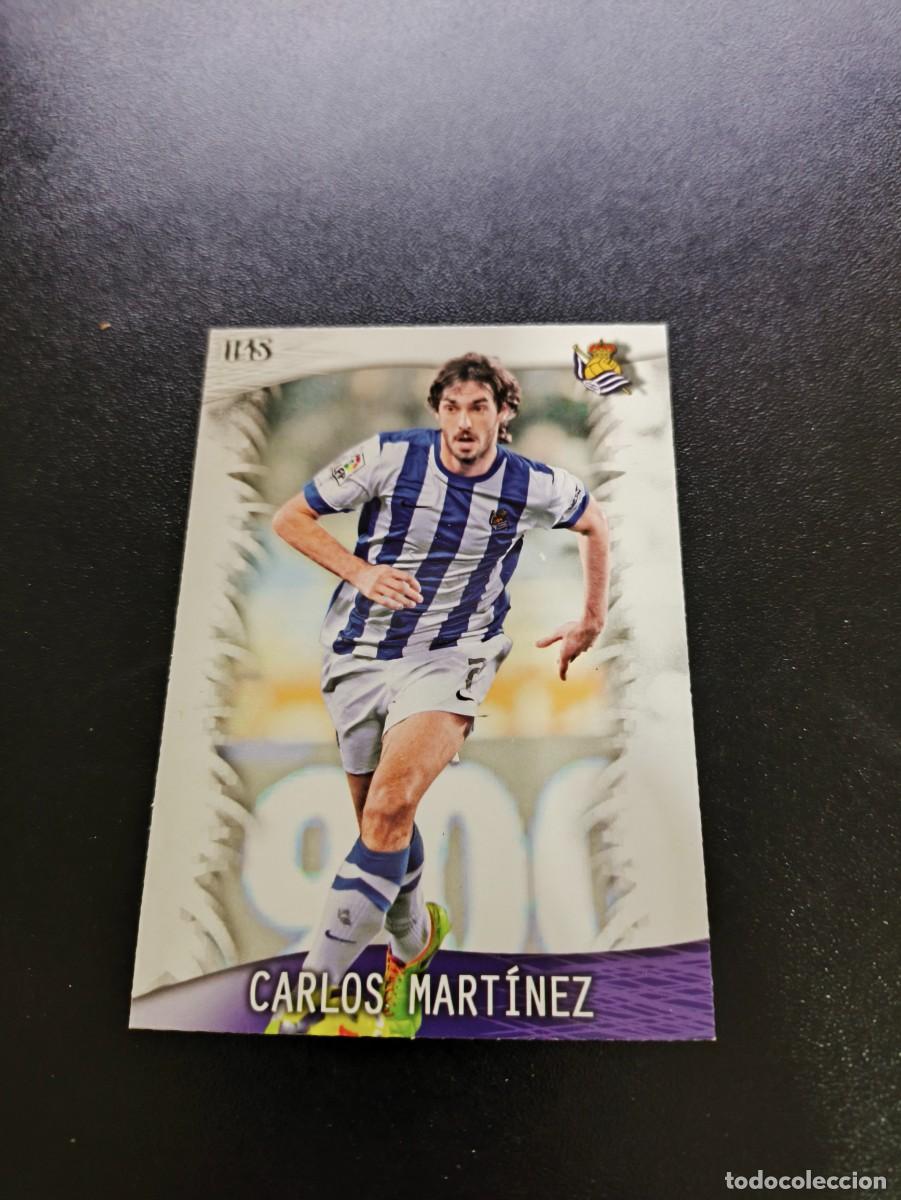 Cromos de F&uacute;tbol: 1145 MARTINEZ REAL SOCIEDAD ULTIMA HORA MUNDICROMO LIGA 2013 2014 13 14 PLATINUM NO PANINI ESTE