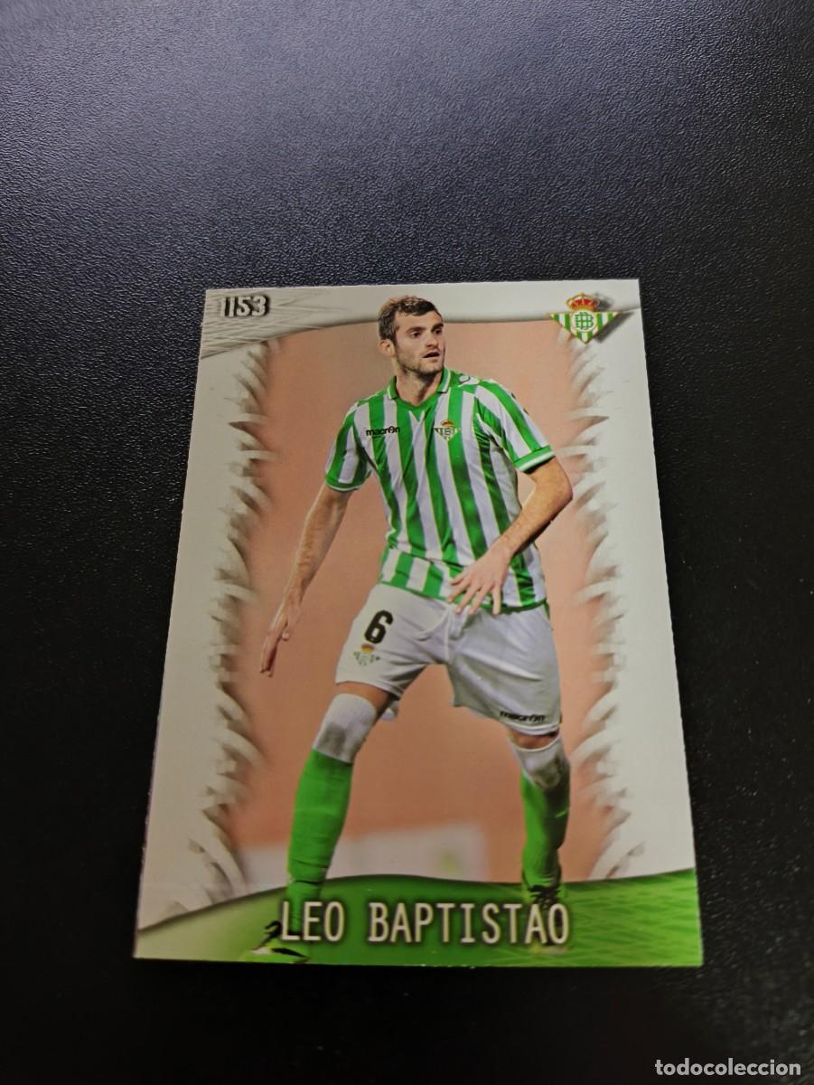 Cromos de F&uacute;tbol: 1153 Leo Baptistao BETIS ULTIMA HORA MUNDICROMO LIGA 2013 2014 13 14 PLATINUM NO PANINI ESTE