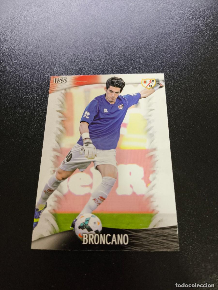 Cromos de F&uacute;tbol: 1155 Broncano RAYO VALLECANO ULTIMA HORA MUNDICROMO LIGA 2013 2014 13 14 PLATINUM NO PANINI ESTE