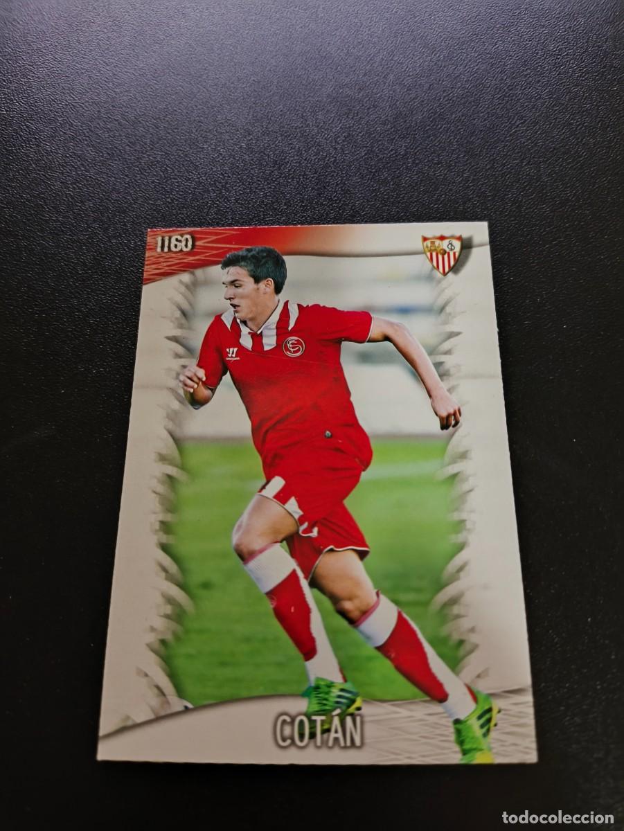Cromos de F&uacute;tbol: 1160 Cot&aacute;n SEVILLA ULTIMA HORA II MUNDICROMO LIGA 2013 2014 13 14 PLATINUM NO PANINI ESTE