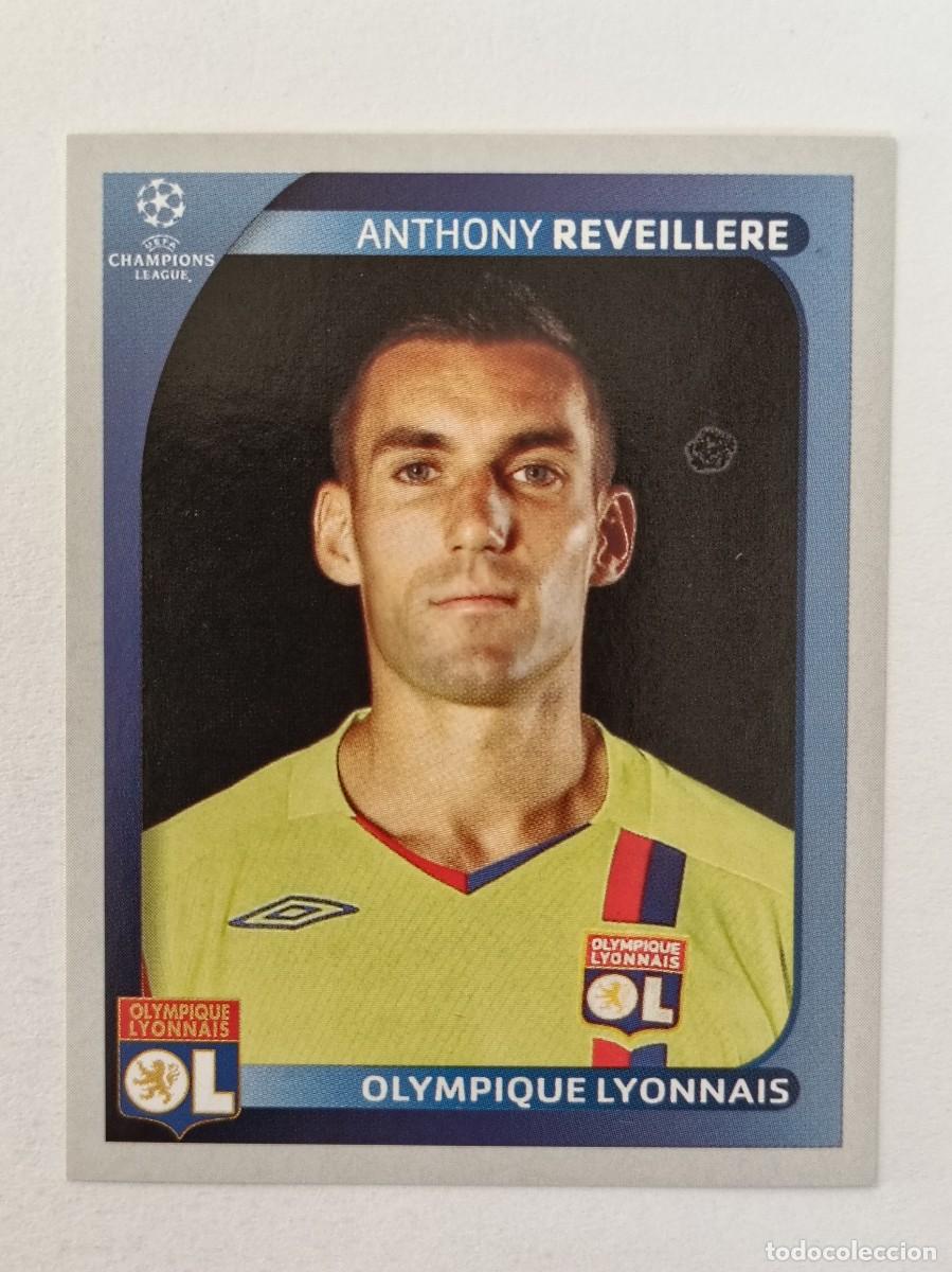Football Stickers: #354 REVEILLERE (OLYMPIQUE LYON) CHAMPIONS LEAGUE 2008/2009 PANINI