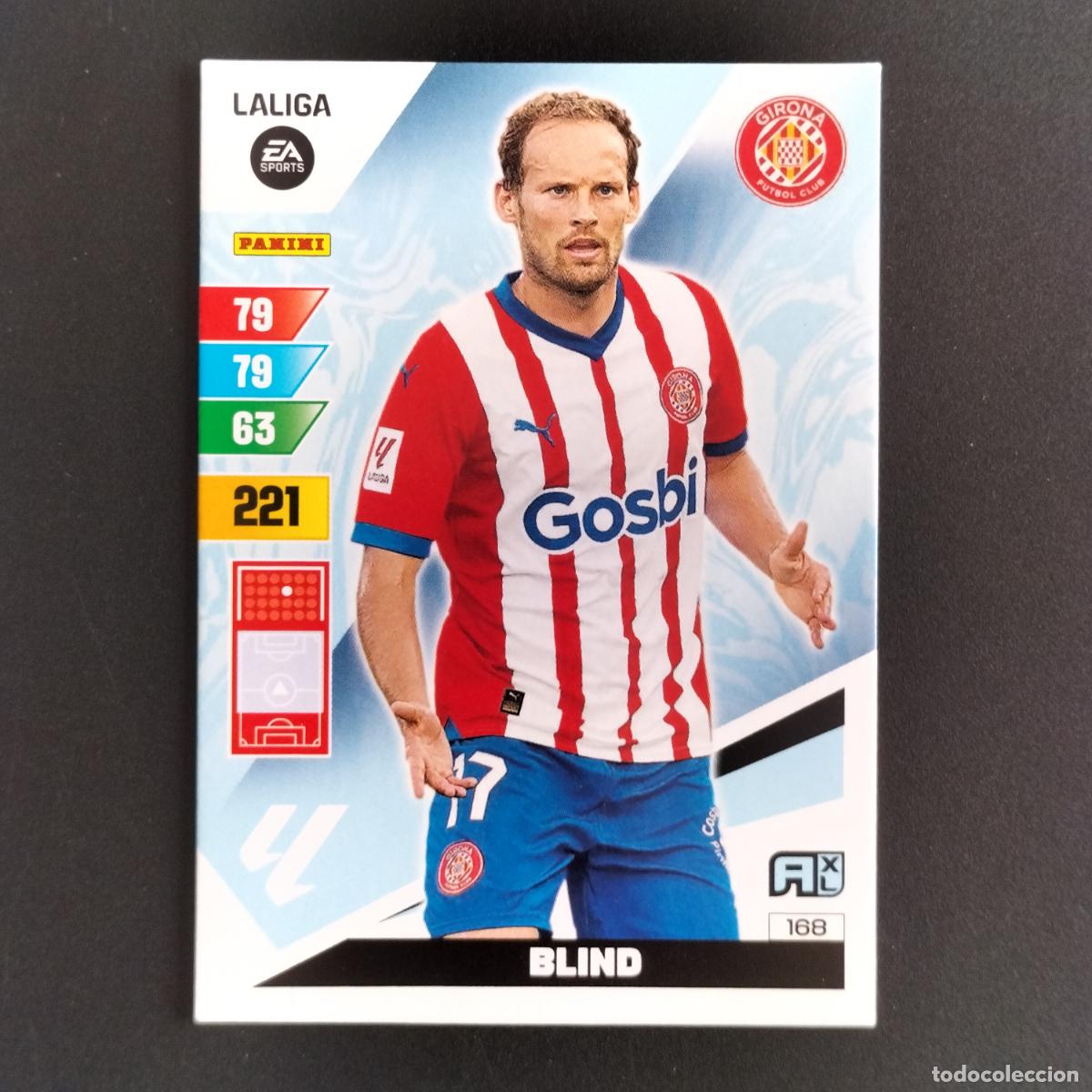 Fu&szlig;ball-Sticker: 168 BLIND GIRONA CROMOS ADRENALYN XL LALIGA CARD 2023 2024 23 24 PANINI