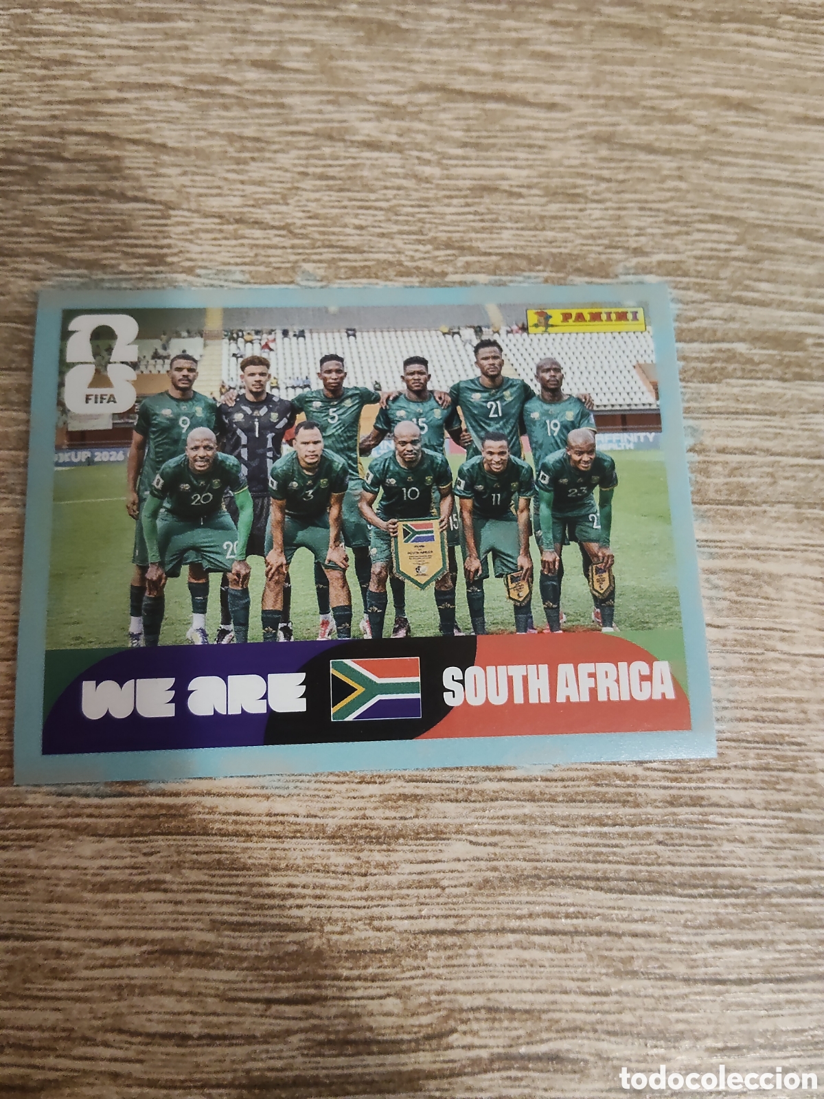 Football Stickers: Panini mundial 2026 KSA 13 alineaci&oacute;n Sud&aacute;frica