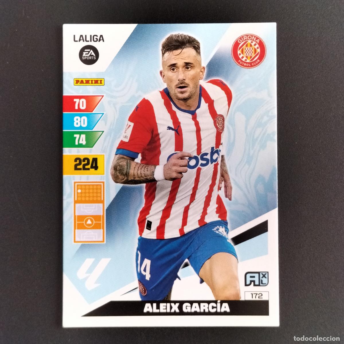 Football Stickers: 172 ALEIX GARCIA GIRONA CROMOS ADRENALYN XL LALIGA CARD 2023 2024 23 24 PANINI