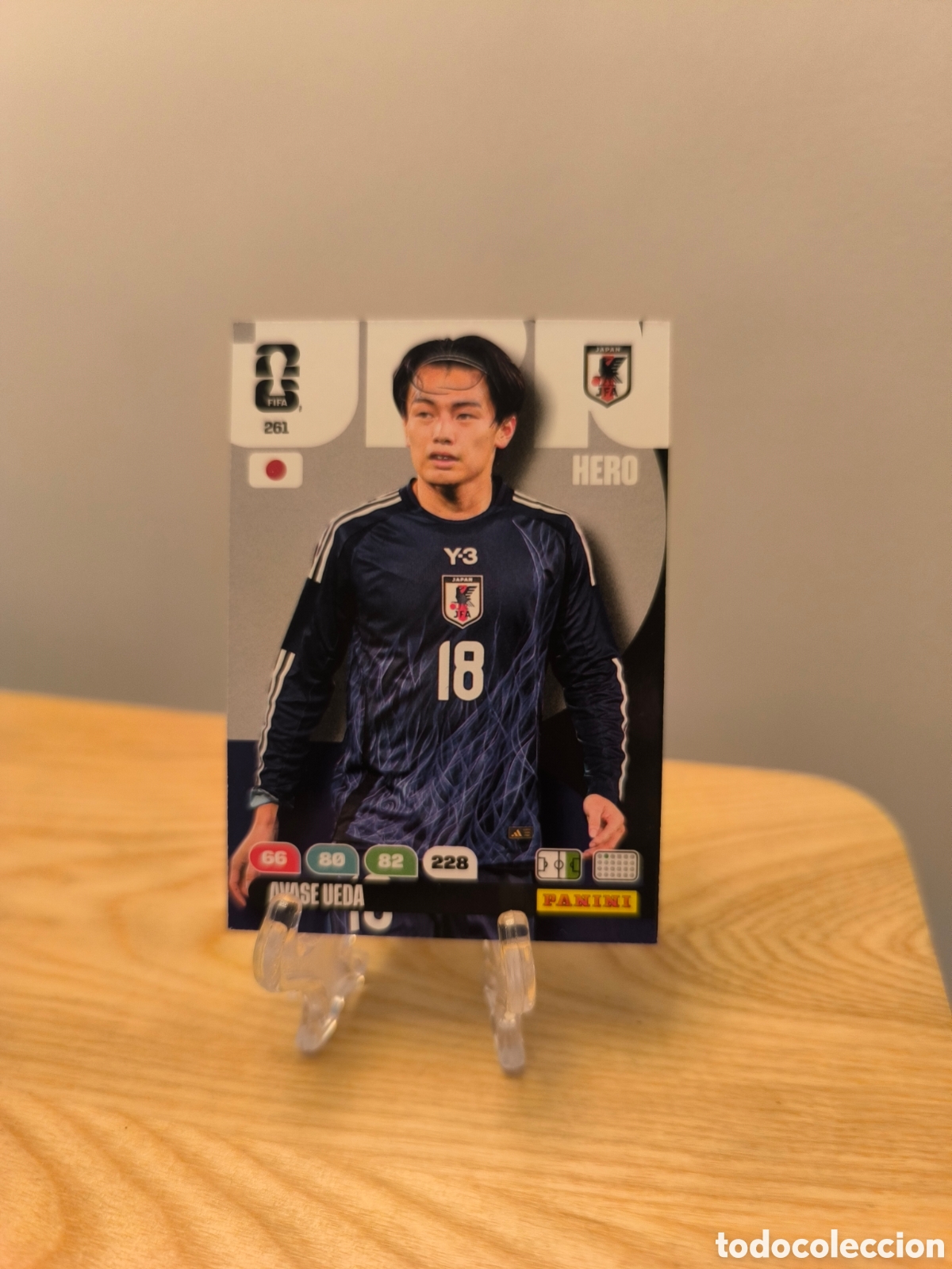 Cartes &agrave; collectionner de Football: Ayasr Ueda Adrenalyn 2026 n&deg;261 Japon