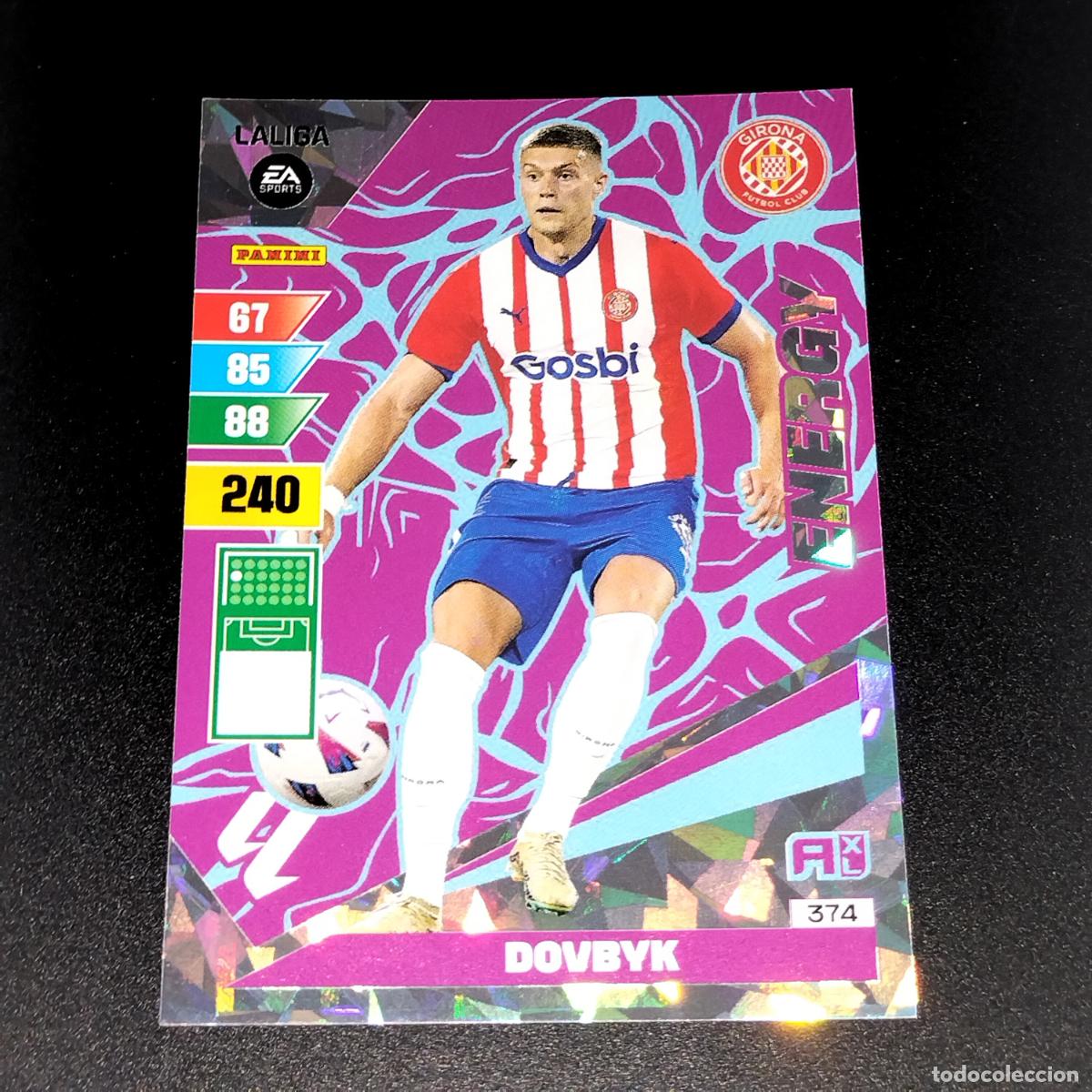 Cartes &agrave; collectionner de Football: 374 DOVBYK ENERGY GIRONA CROMOS ADRENALYN XL LALIGA CARD 2023 2024 23 214 PANINI