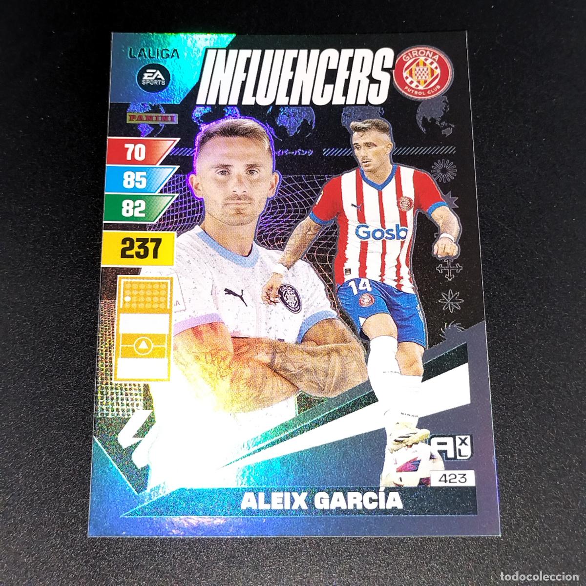 Cartes &agrave; collectionner de Football: 423 ALEIX GARCIA INFLUENCERS GIRONA CROMOS ADRENALYN XL LALIGA CARD 2023 2024 23 214 PANINI